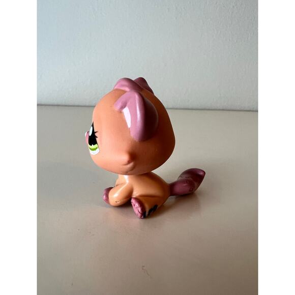 Littlest Pet Shop LPS #1710 Tabby Kitten Kitty Cat 2006 - Picture 2 of 5
